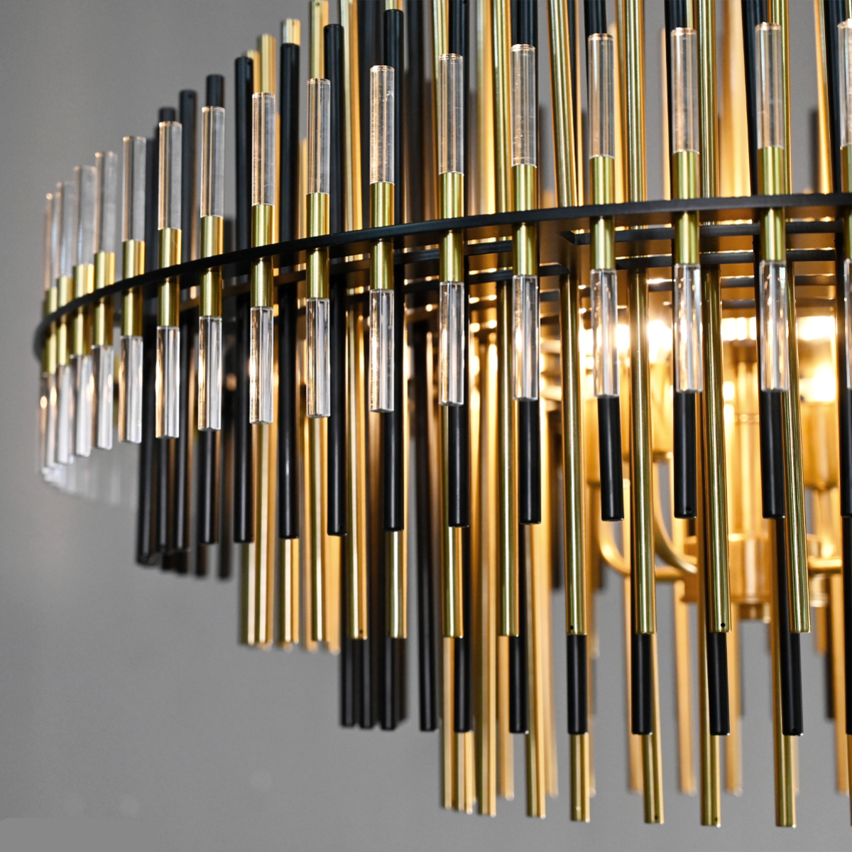 Antizer Emily Industrial Wind Round Chandelier