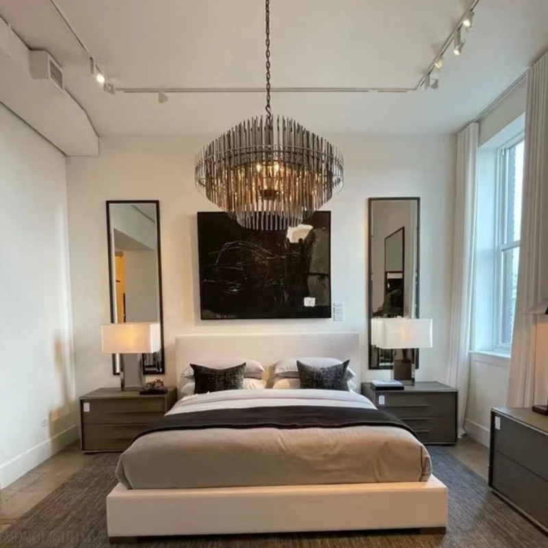Antizer Emily Industrial Wind Round Chandelier
