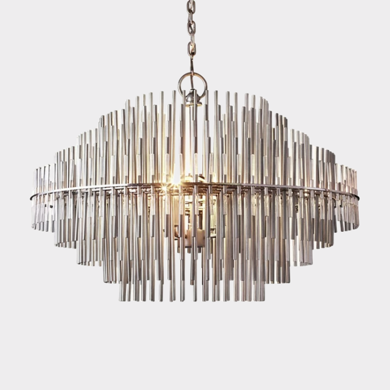 Antizer Emily Industrial Wind Round Chandelier