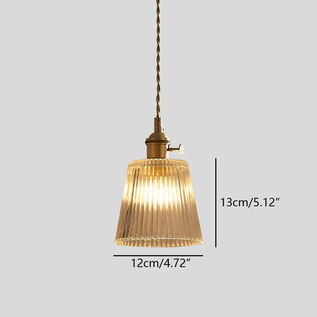  Hanging Glass Pendant Light