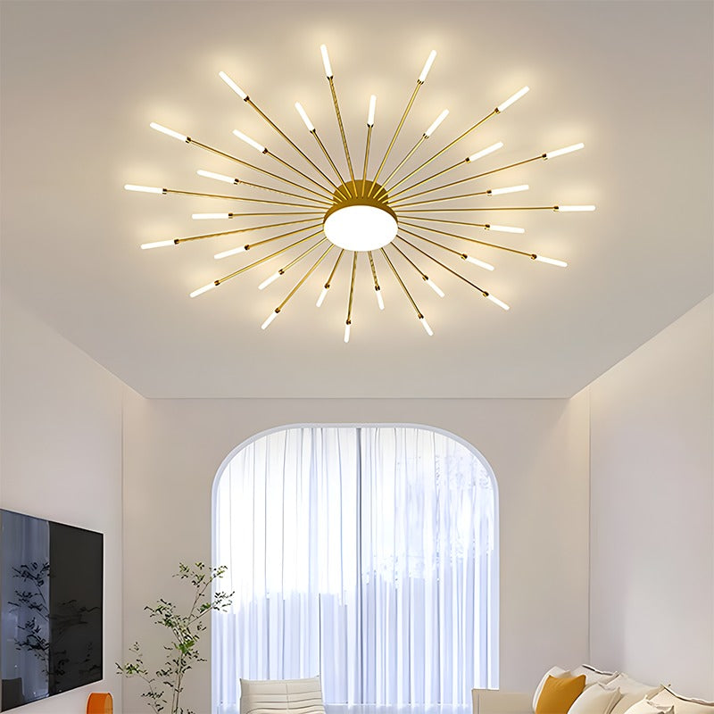 Antizer Fireworks Swirl Ceiling Light for Living Room