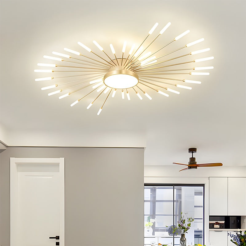 Antizer Fireworks Swirl Ceiling Light for Living Room