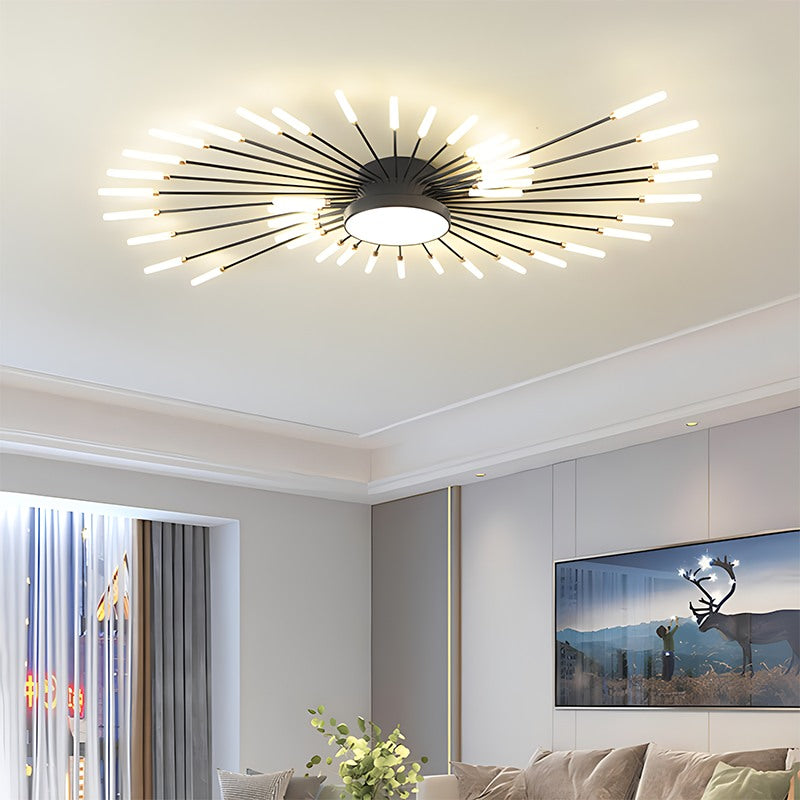 Antizer Fireworks Swirl Ceiling Light for Living Room