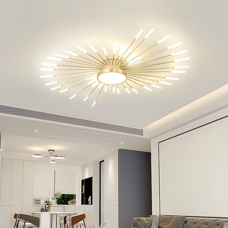 Antizer Fireworks Swirl Ceiling Light for Living Room