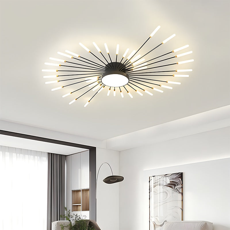 Antizer Fireworks Swirl Ceiling Light for Living Room