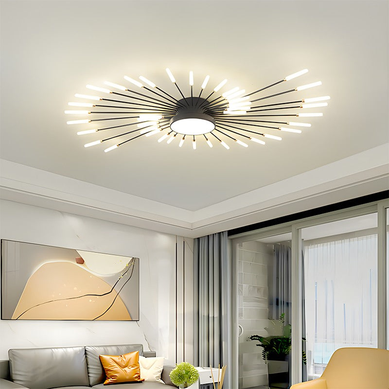 Antizer Fireworks Swirl Ceiling Light for Living Room