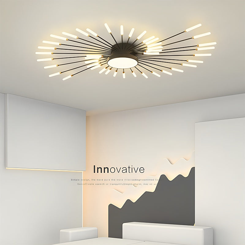 Antizer Fireworks Swirl Ceiling Light for Living Room