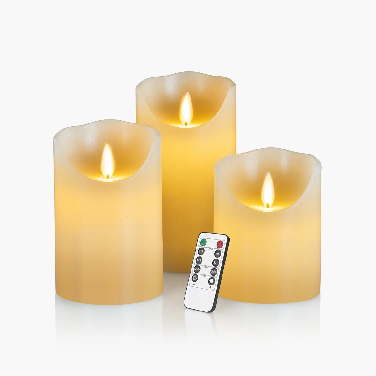 Antizer Flameless LED Candles 3 Pack