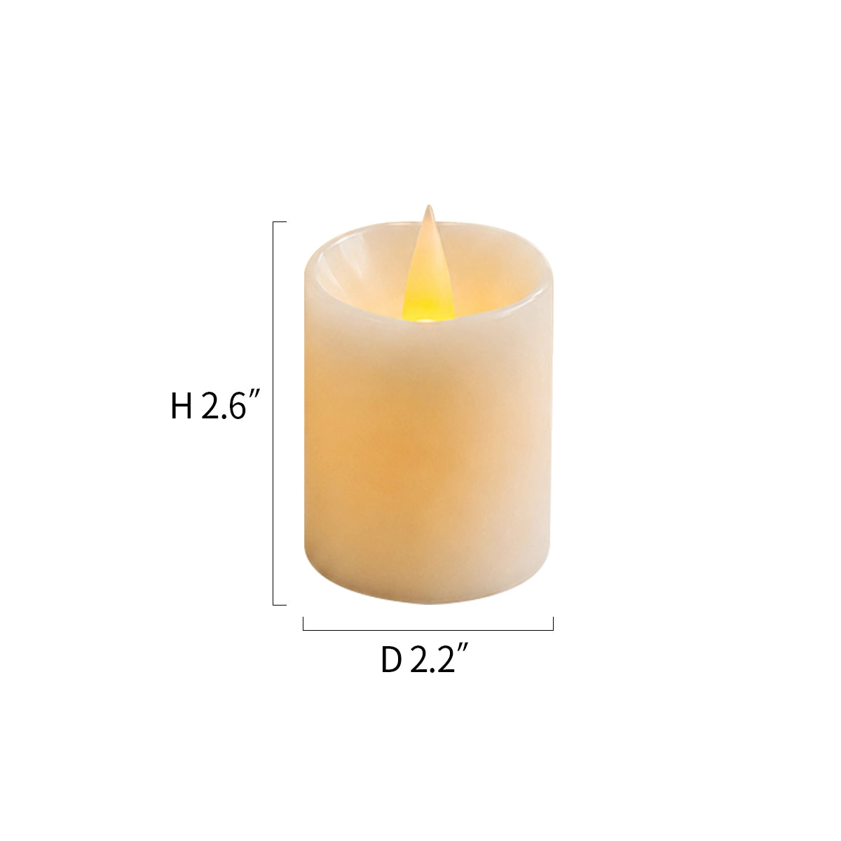 Antizer Flameless Votive Candles