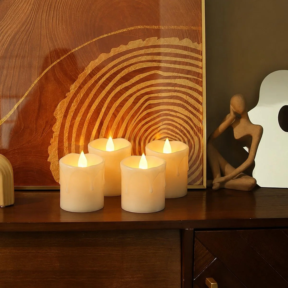 Antizer Flameless Votive Candles