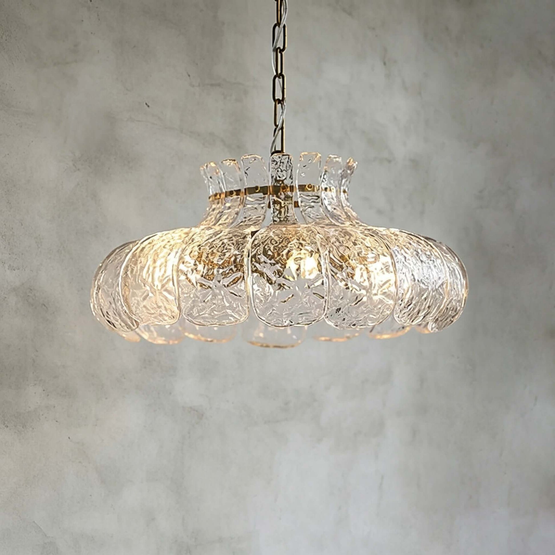 Florvia Pendant Light | French Glass Light for Entryway and Foyer