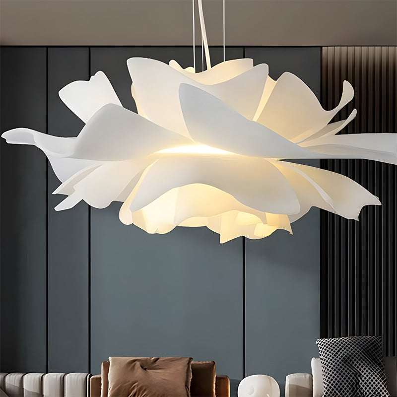 Antizer White Flower Pendant Light for Living Room