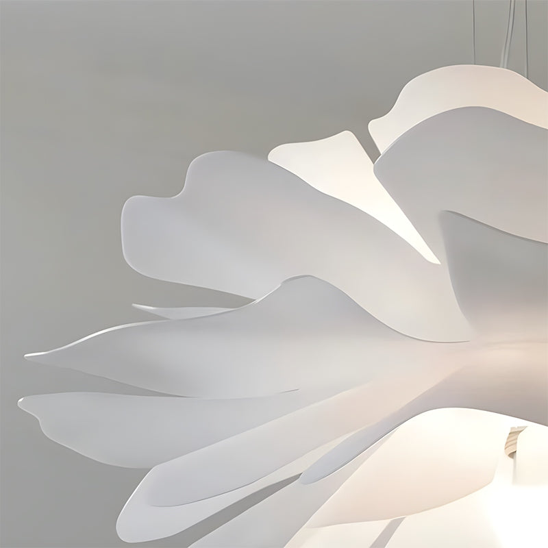 Antizer White Flower Pendant Light for Living Room