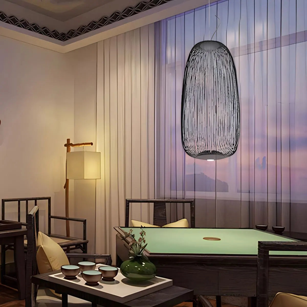 Antizer Foscarini Spokes Bird Cage Pendant Light