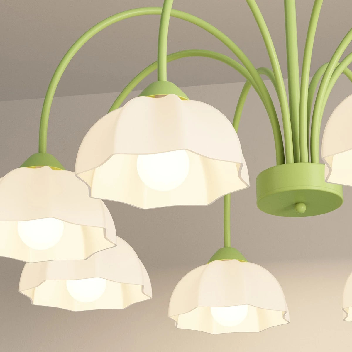 Antizer Nordic Modern Light Luxury Flower Chandelier
