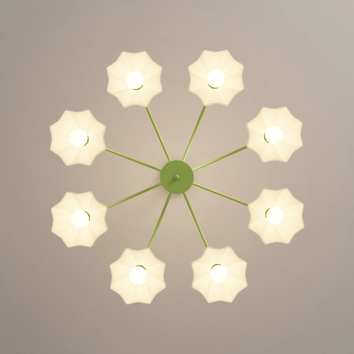 Antizer Nordic Modern Light Luxury Flower Chandelier