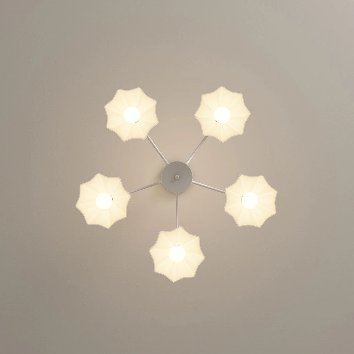 Antizer Nordic Modern Light Luxury Flower Chandelier