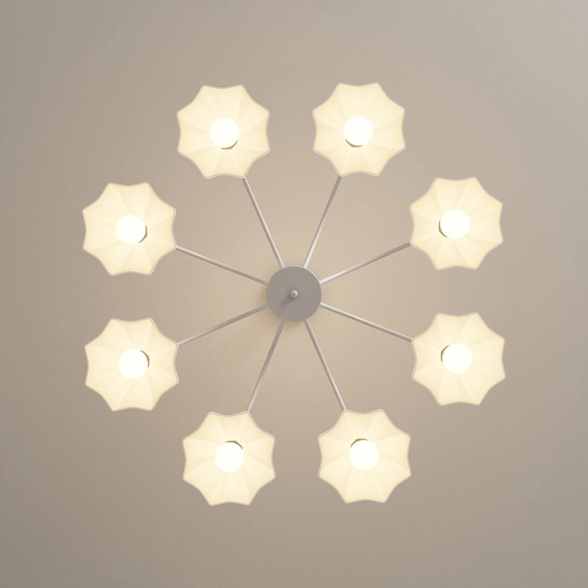 Antizer Nordic Modern Light Luxury Flower Chandelier