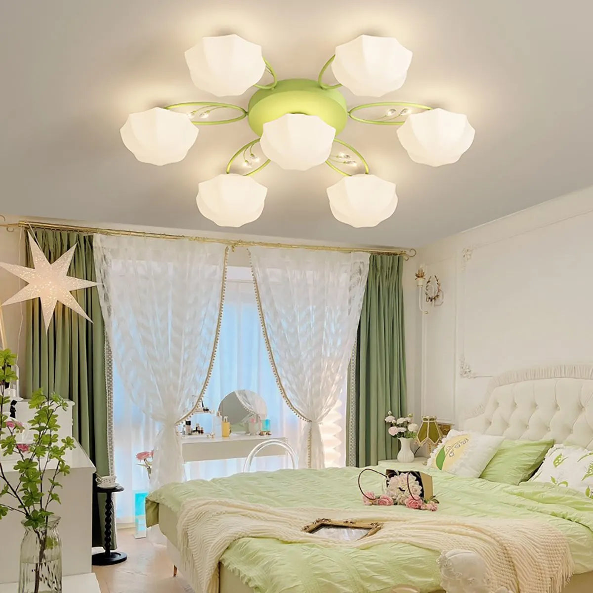 Antizer Light Luxury French Bud Ceiling Lamp