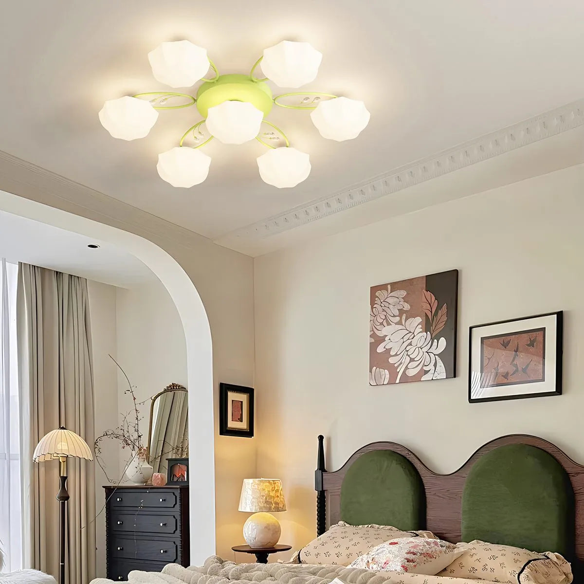 Antizer Light Luxury French Bud Ceiling Lamp