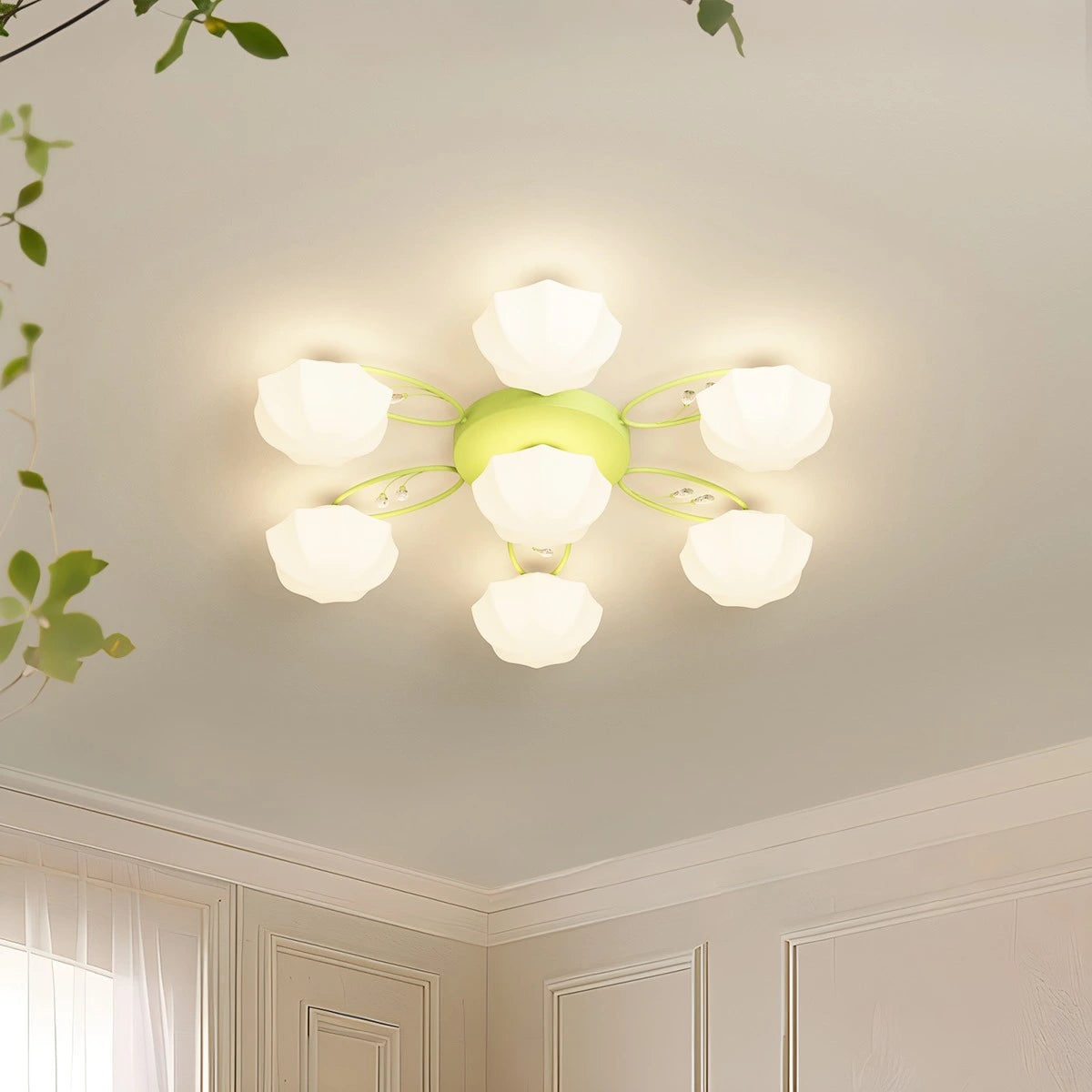 Antizer Light Luxury French Bud Ceiling Lamp