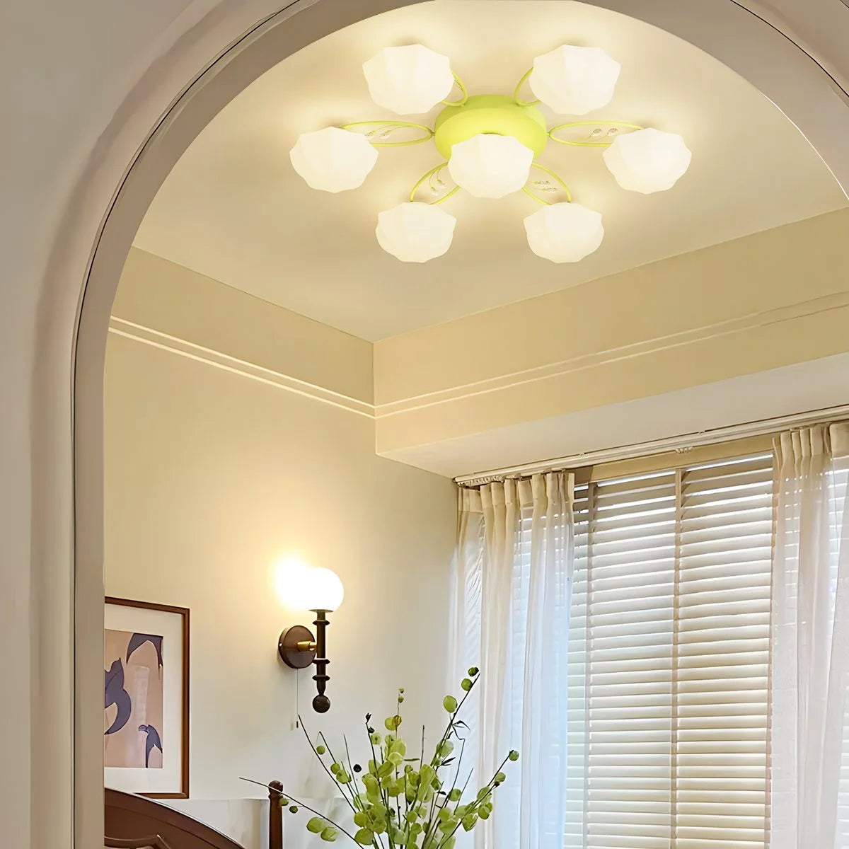 Antizer Light Luxury French Bud Ceiling Lamp