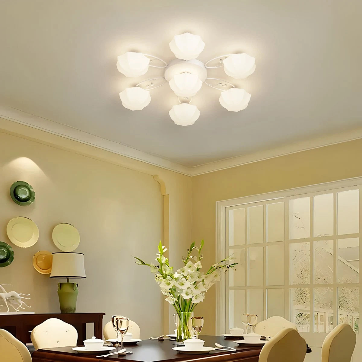 Antizer Light Luxury French Bud Ceiling Lamp