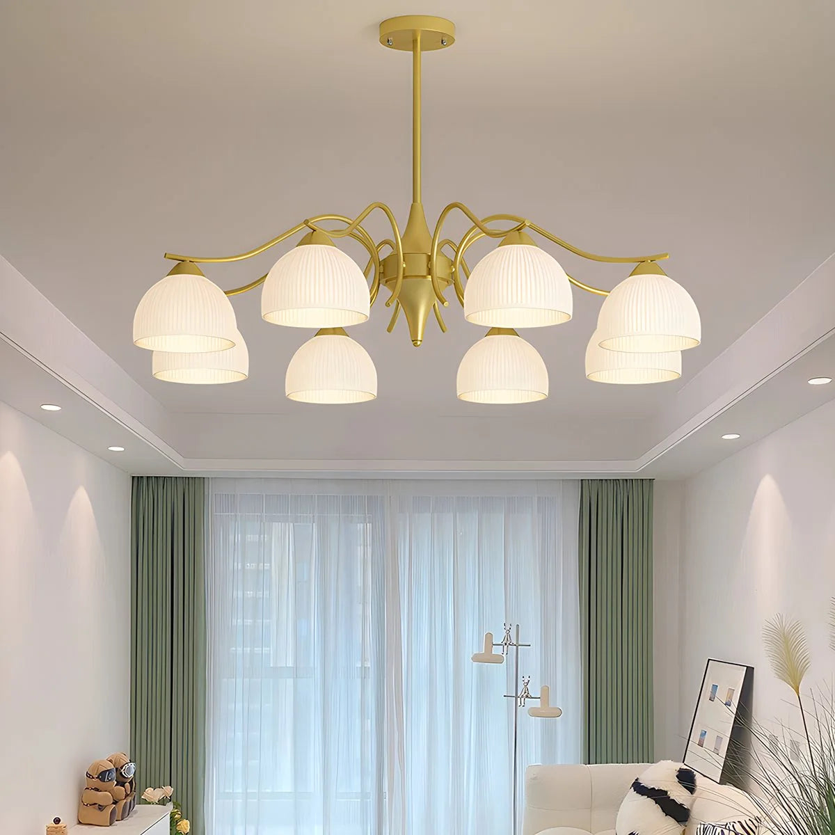 Antizer French Pastoral Living Room Chandelier