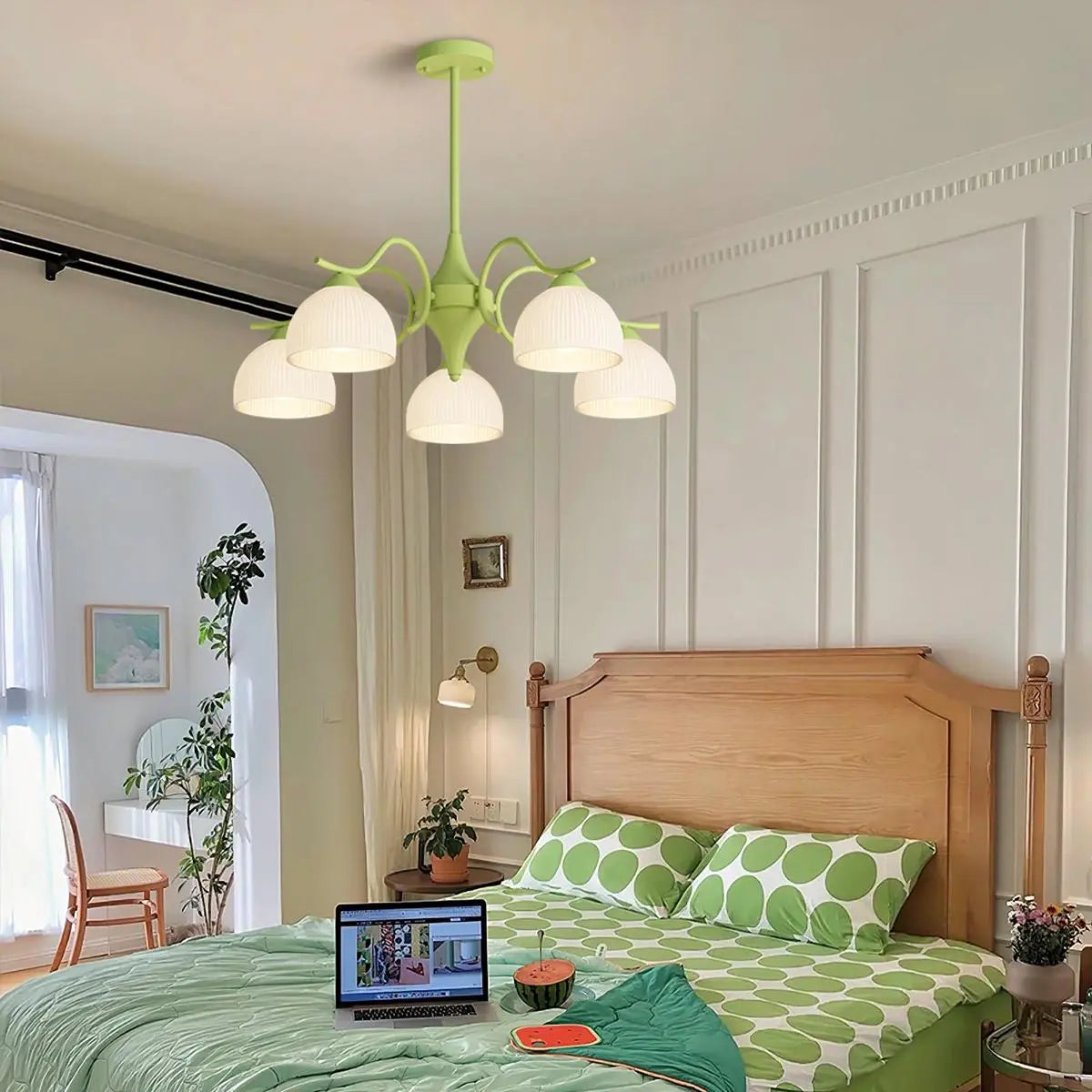 Antizer French Pastoral Living Room Chandelier