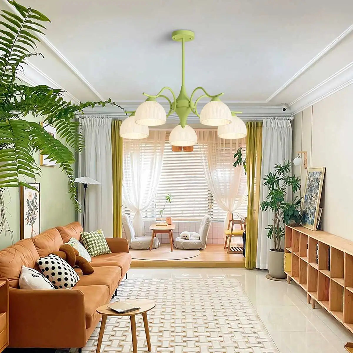 Antizer French Pastoral Living Room Chandelier