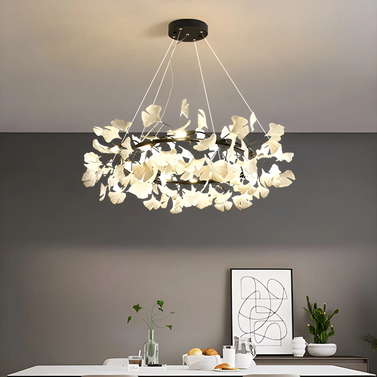 Antizer Ginkgo Chandelier-C Hanging Light Fixtures