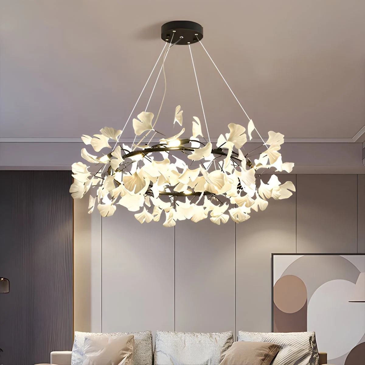 Antizer Ginkgo Chandelier-C Hanging Light Fixtures