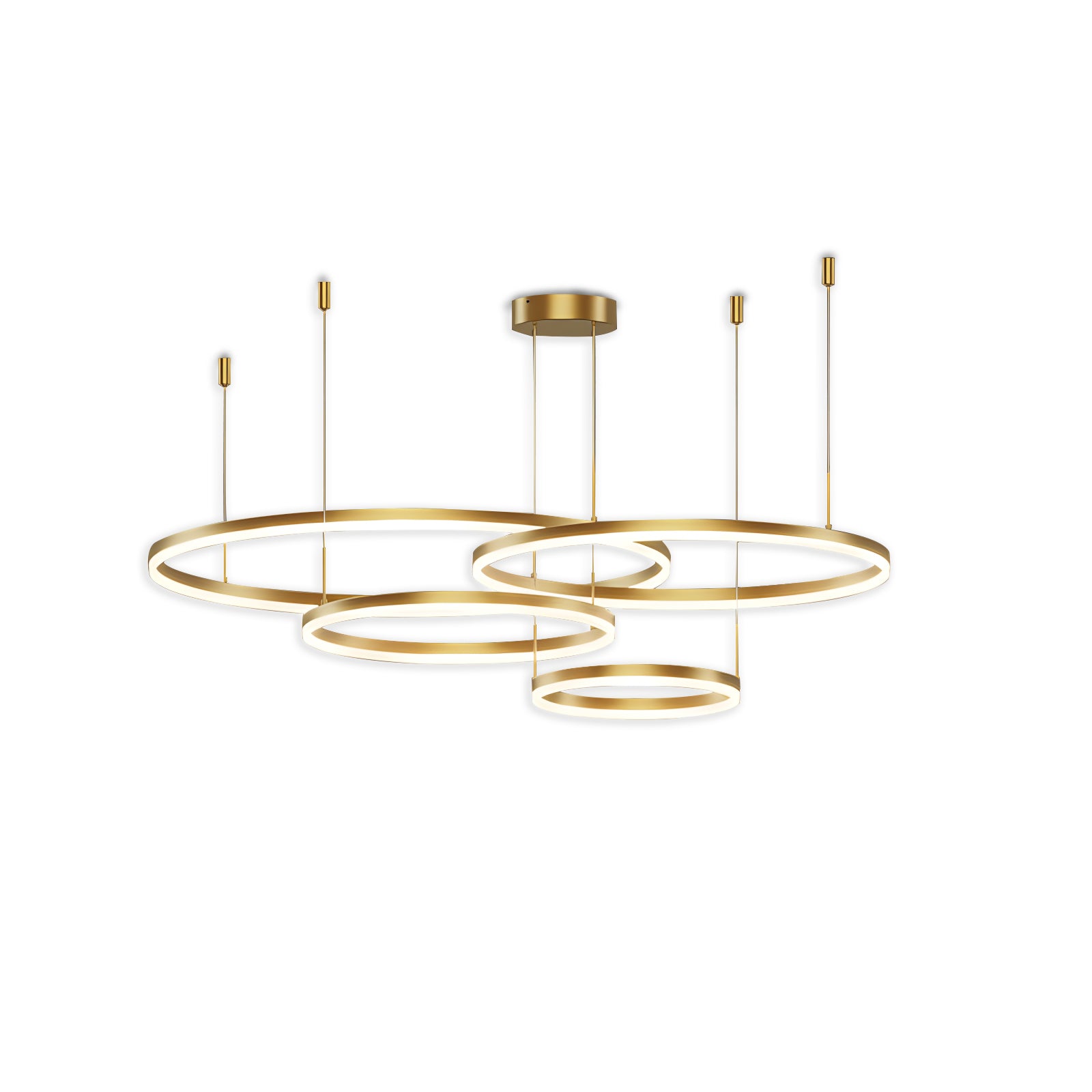 modern ring chandelier