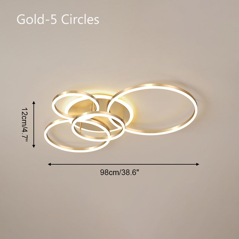 Antizer Circular LED Ceiling Light for Living Room