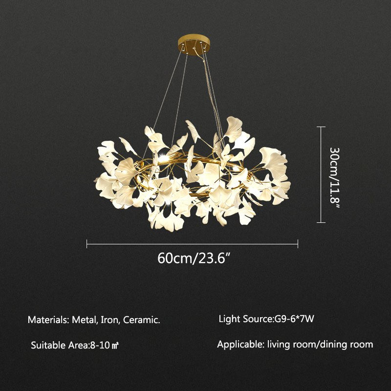 Antizer Ginkgo Chandelier-C Hanging Light Fixtures
