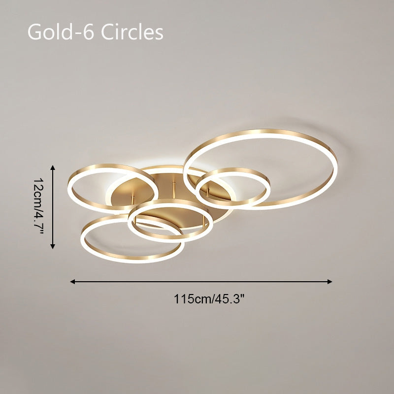 Antizer Circular LED Ceiling Light for Living Room