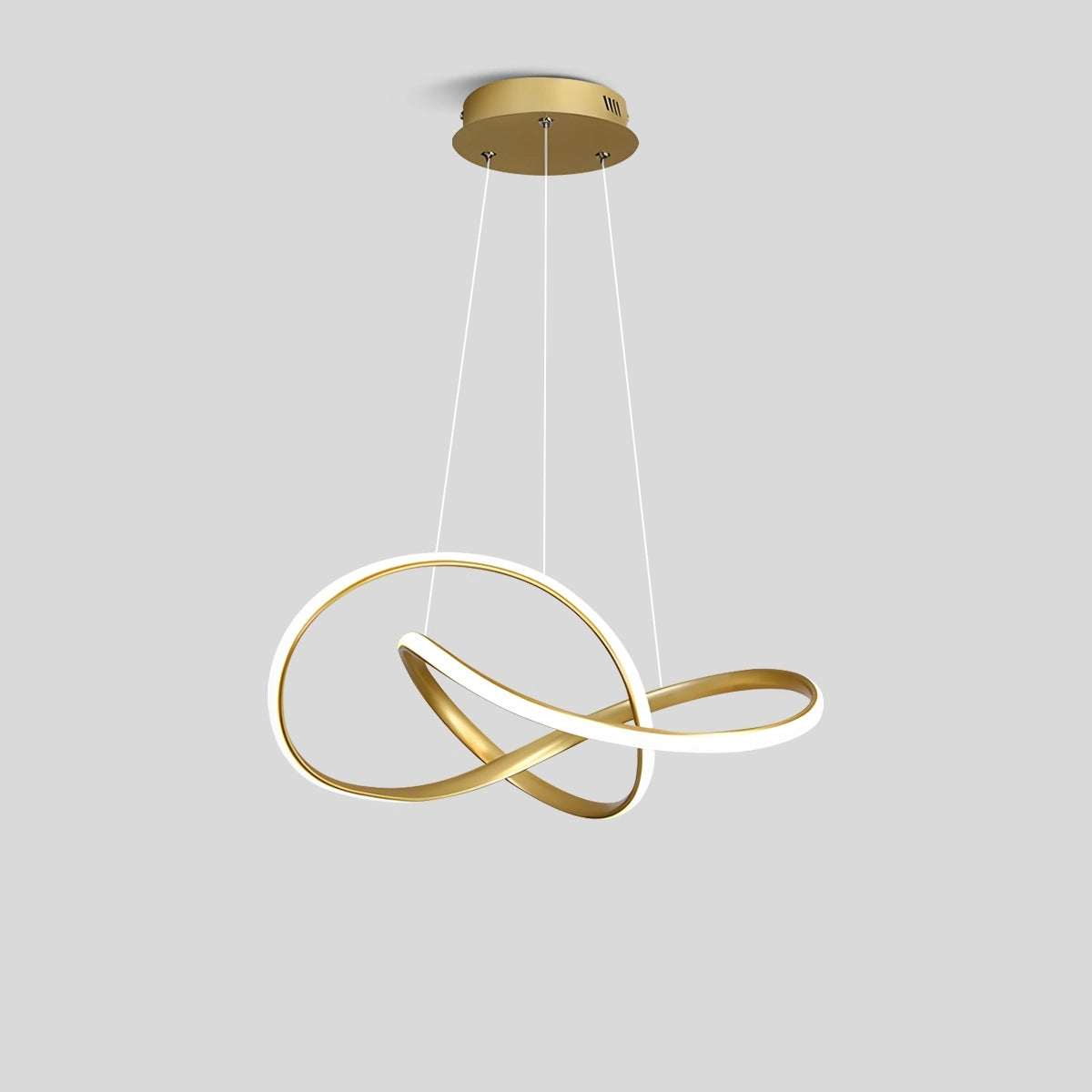 Antizer Creative Linear Chandelier for Dining Room Gold