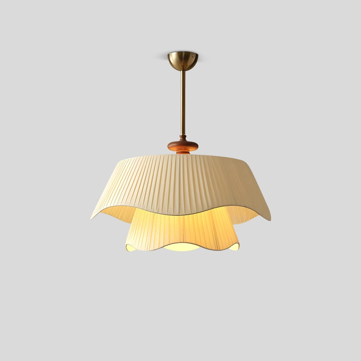 Antizer Bellevue Pendant Lamp for Bedroom Beige Dia 19.69"