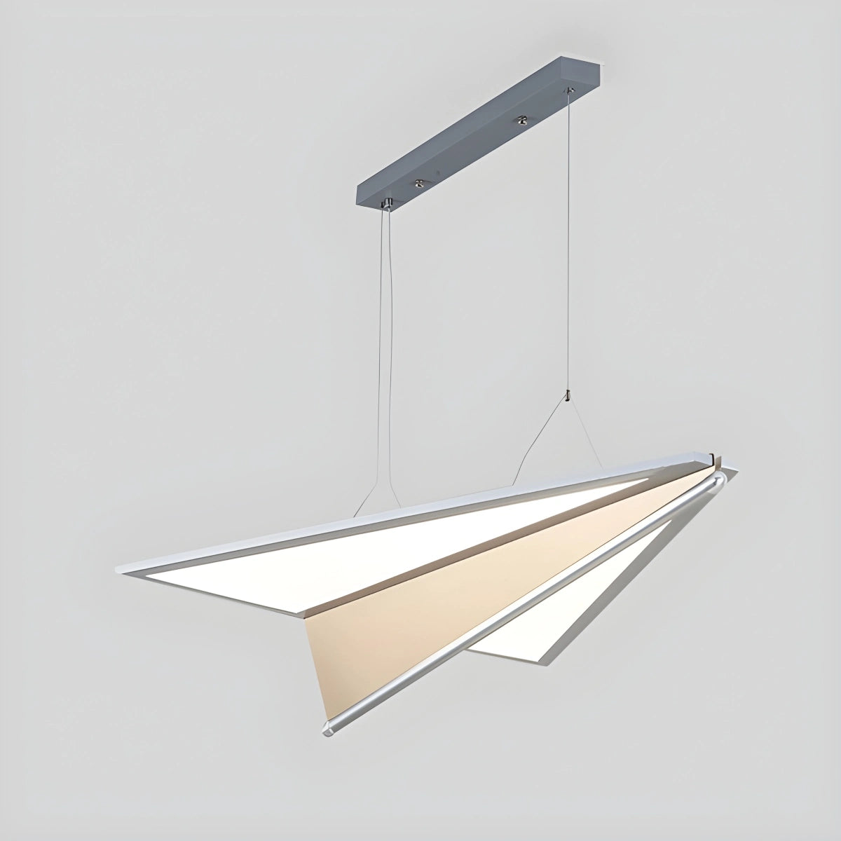 LED airplane pendant light