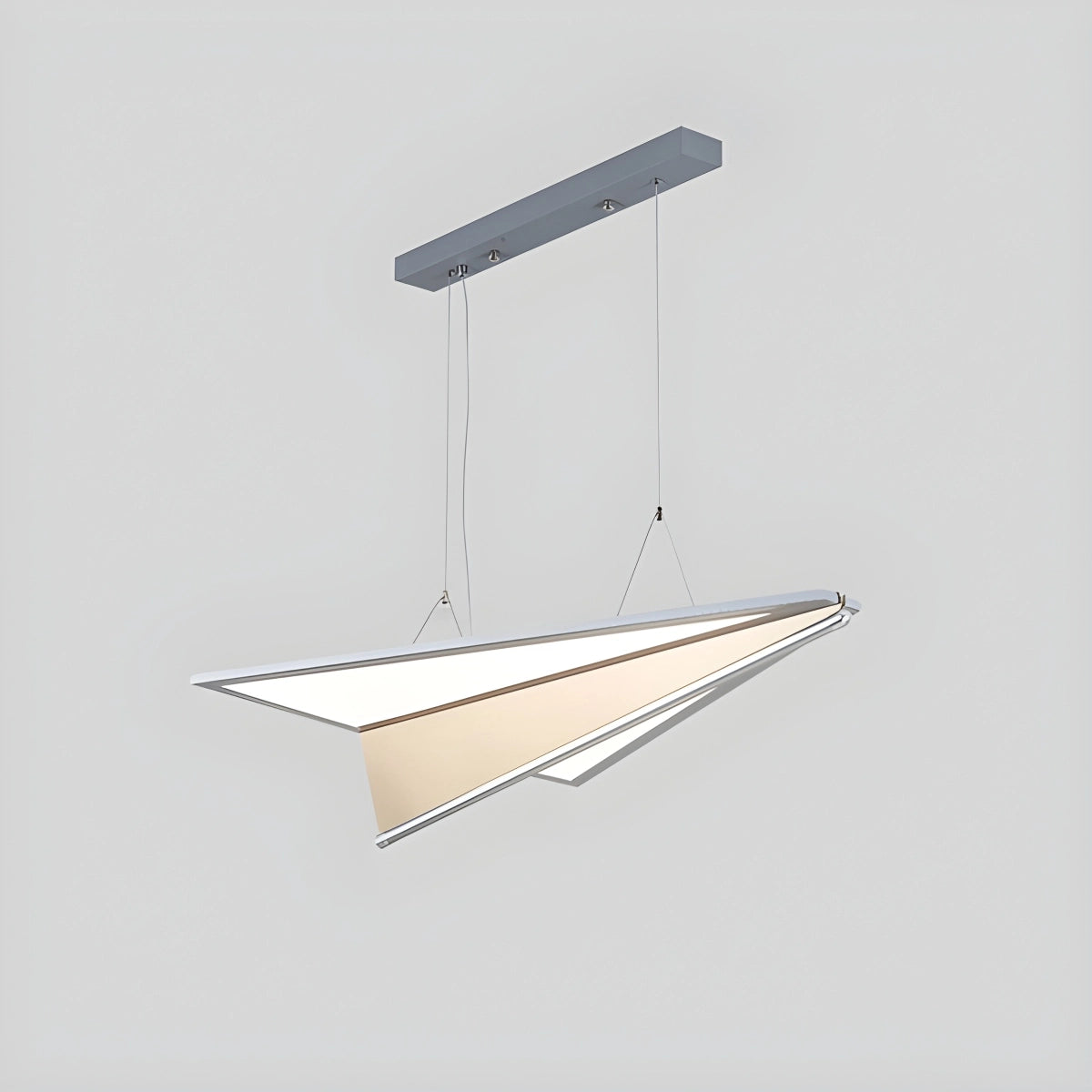 LED airplane pendant light
