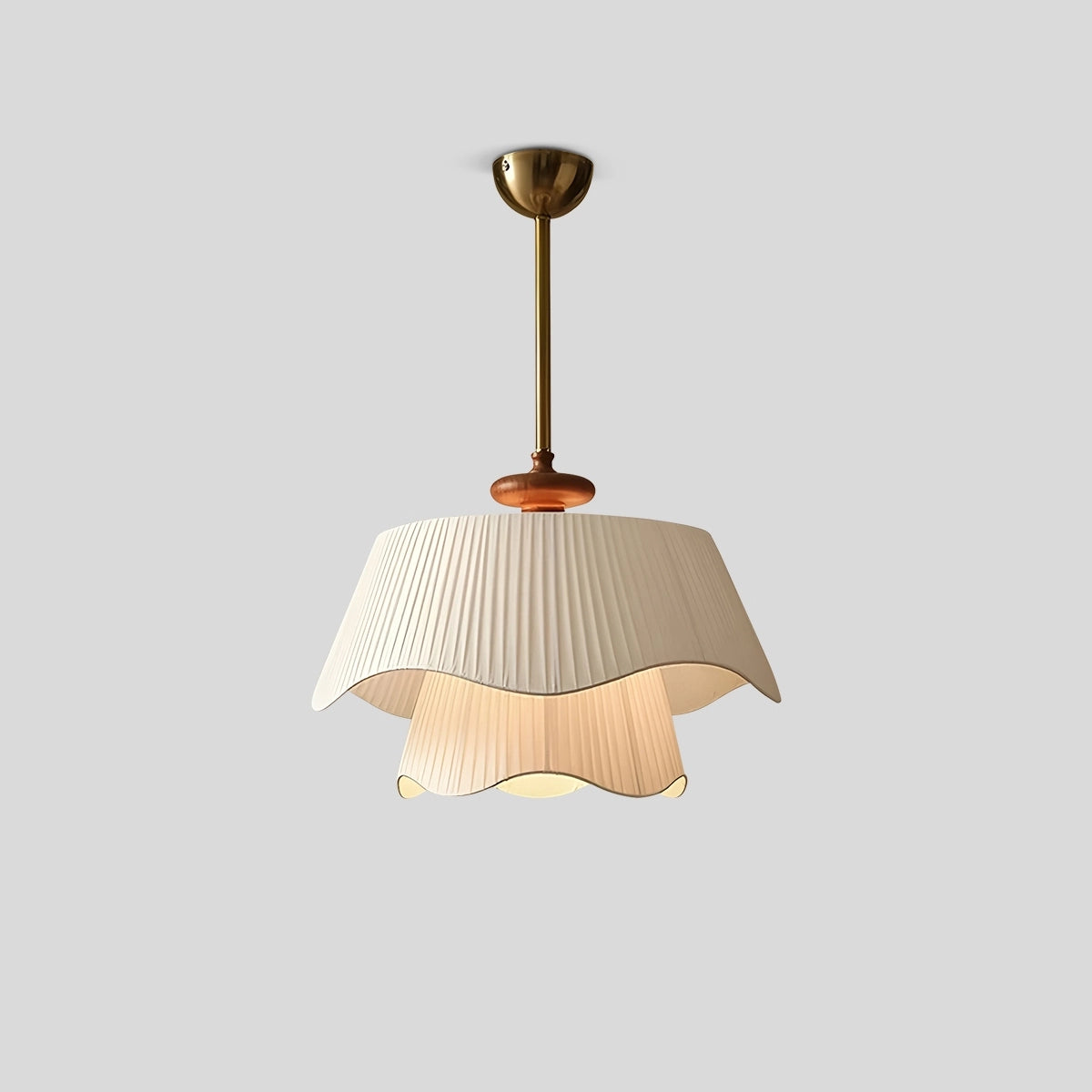 Antizer Bellevue Pendant Lamp for Bedroom White Dia 9.84"