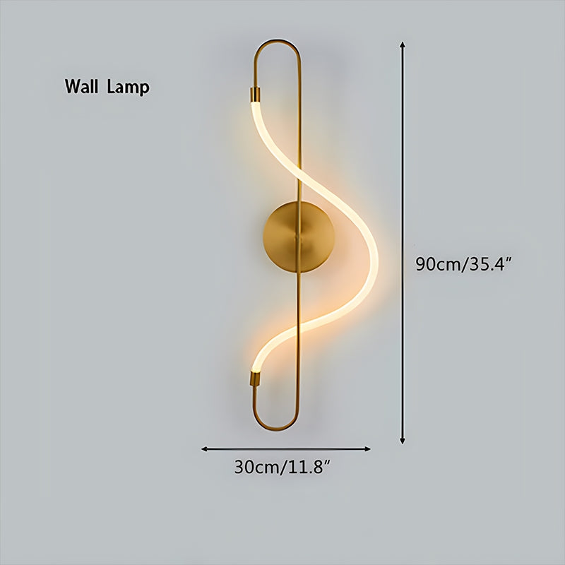 Antizer Modern Long Hose Led Pendant Light for Dining Room
