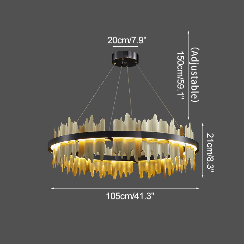 Antizer Modern Creative Round Chandelier