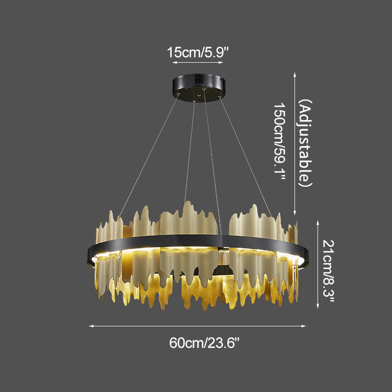 Antizer Modern Creative Round Chandelier