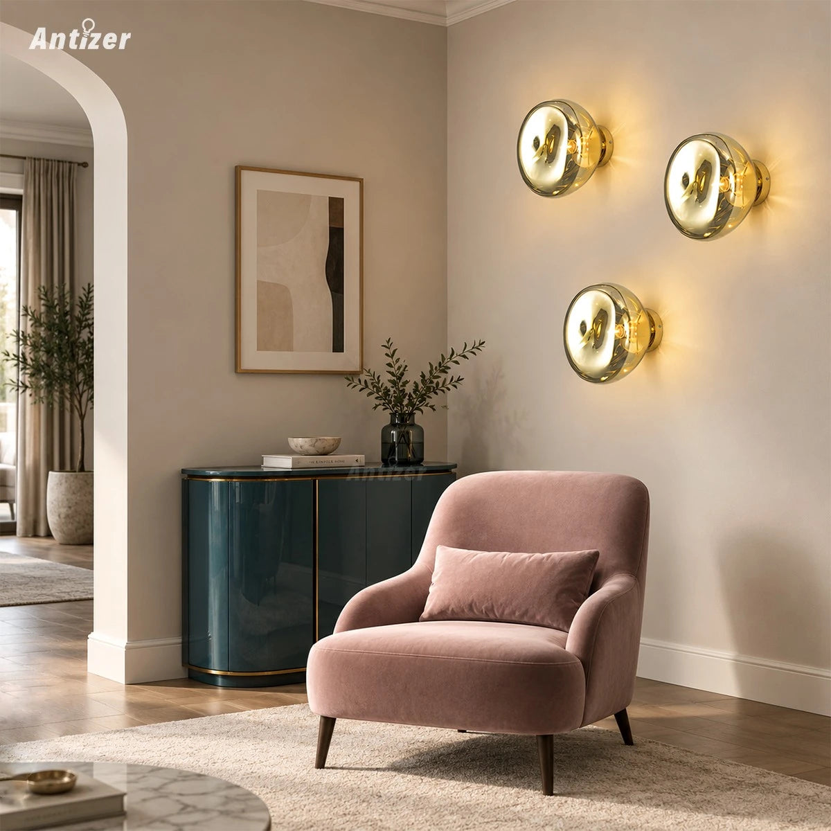 Antizer Lava Wall Lamp for Bedroom Living Room