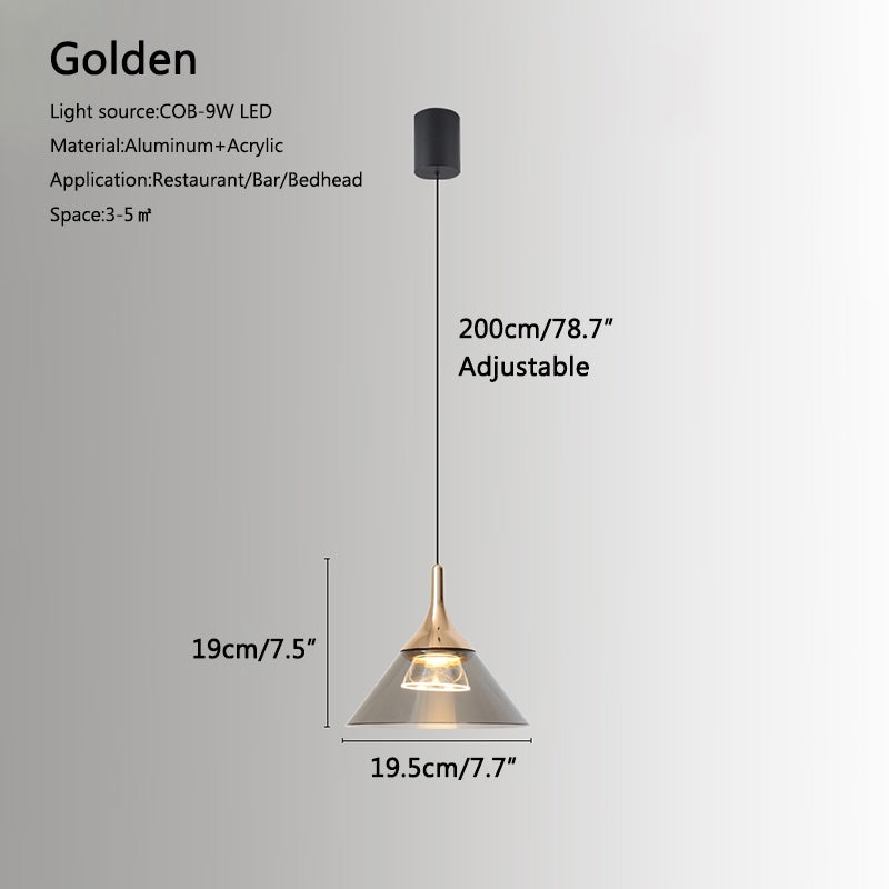 Antizer Nordic Led Art Pendant Light for Dining Room