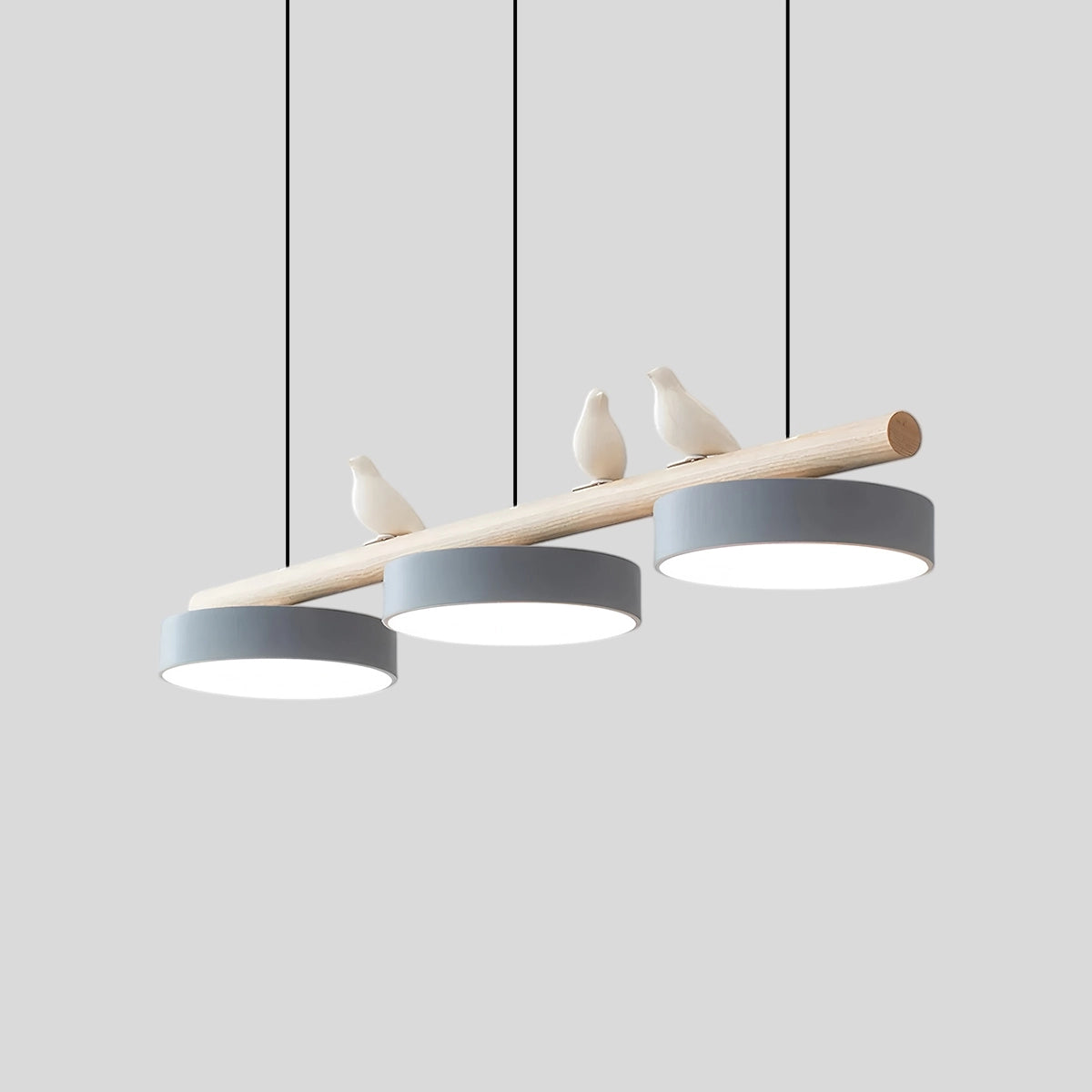 Antizer Sienna Bird Pendant Lamp for Dining Room Gray