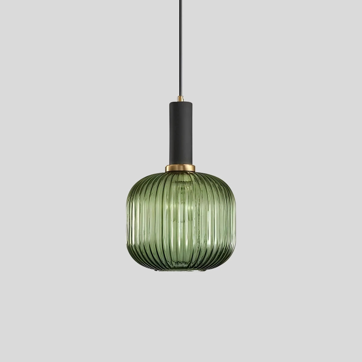 Antizer Nordic Vintage Glass Striped Pendant Light