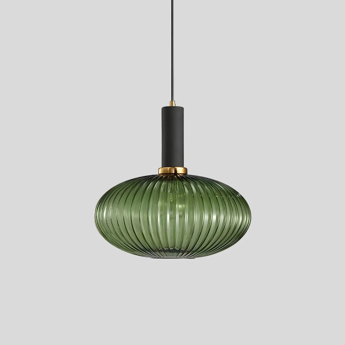 Antizer Nordic Vintage Glass Striped Pendant Light