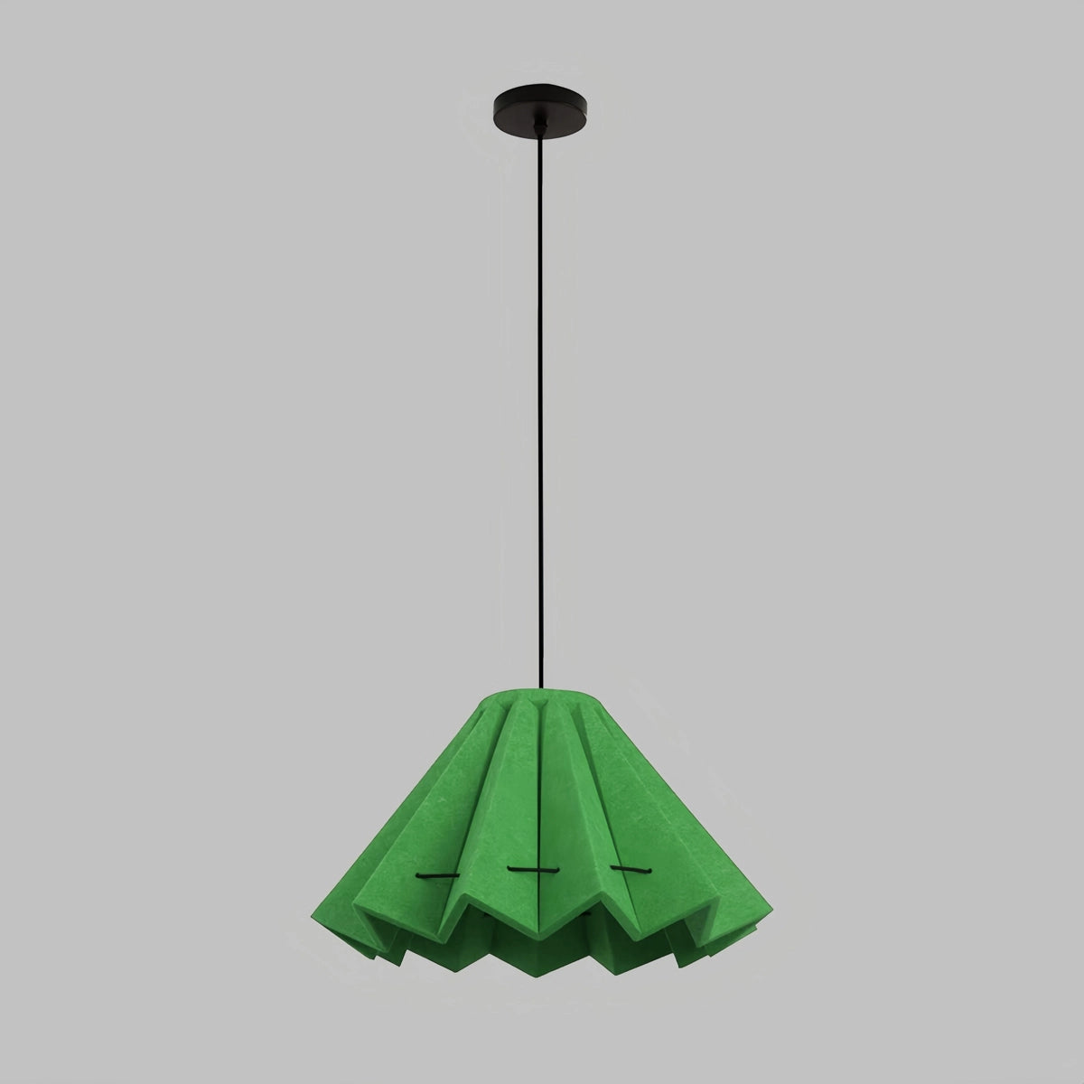 Antizer Morning Glory Acoustic Pendant Light Green Dia 53cm x H 33cm / ∅ 20.87" x H 12.99"